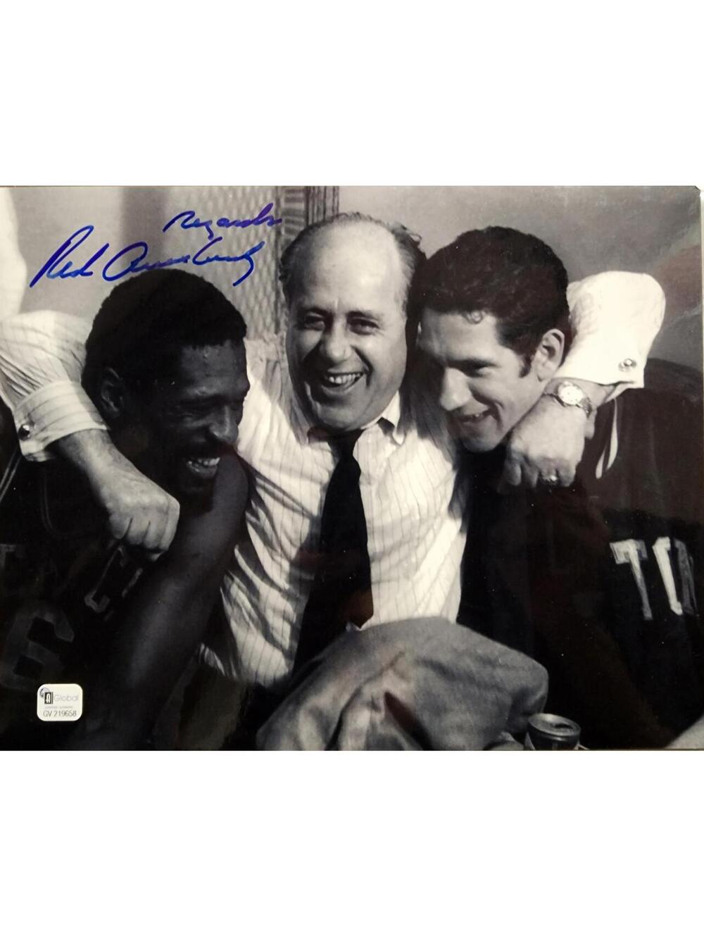 Coach Red Auerbach BostonCeltics autographed/signed 8x10 COA